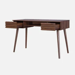 Bureau met houteffect, 2 lades