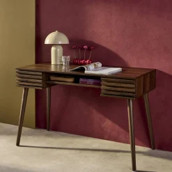 Bureau met houteffect, 2 lades