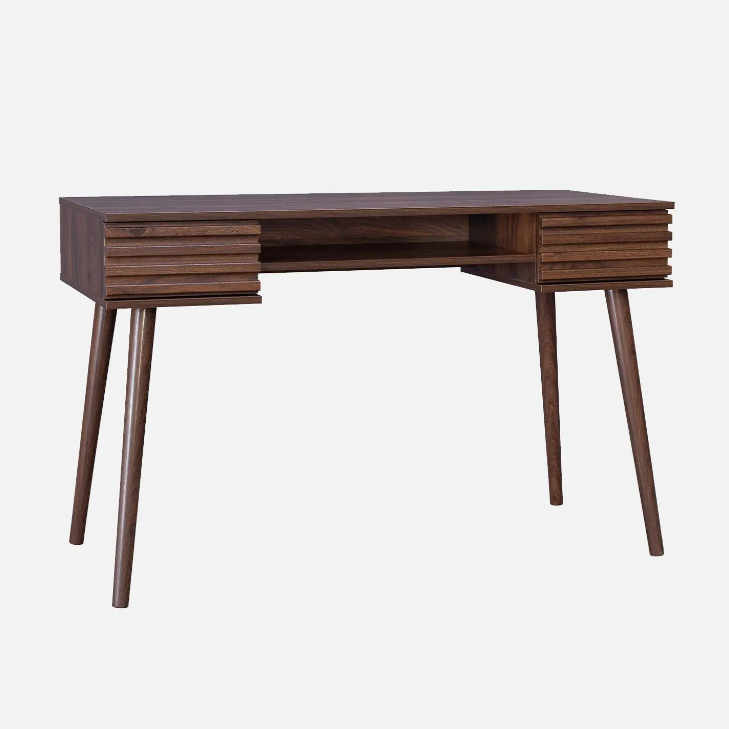Bureau met houteffect, 2 lades