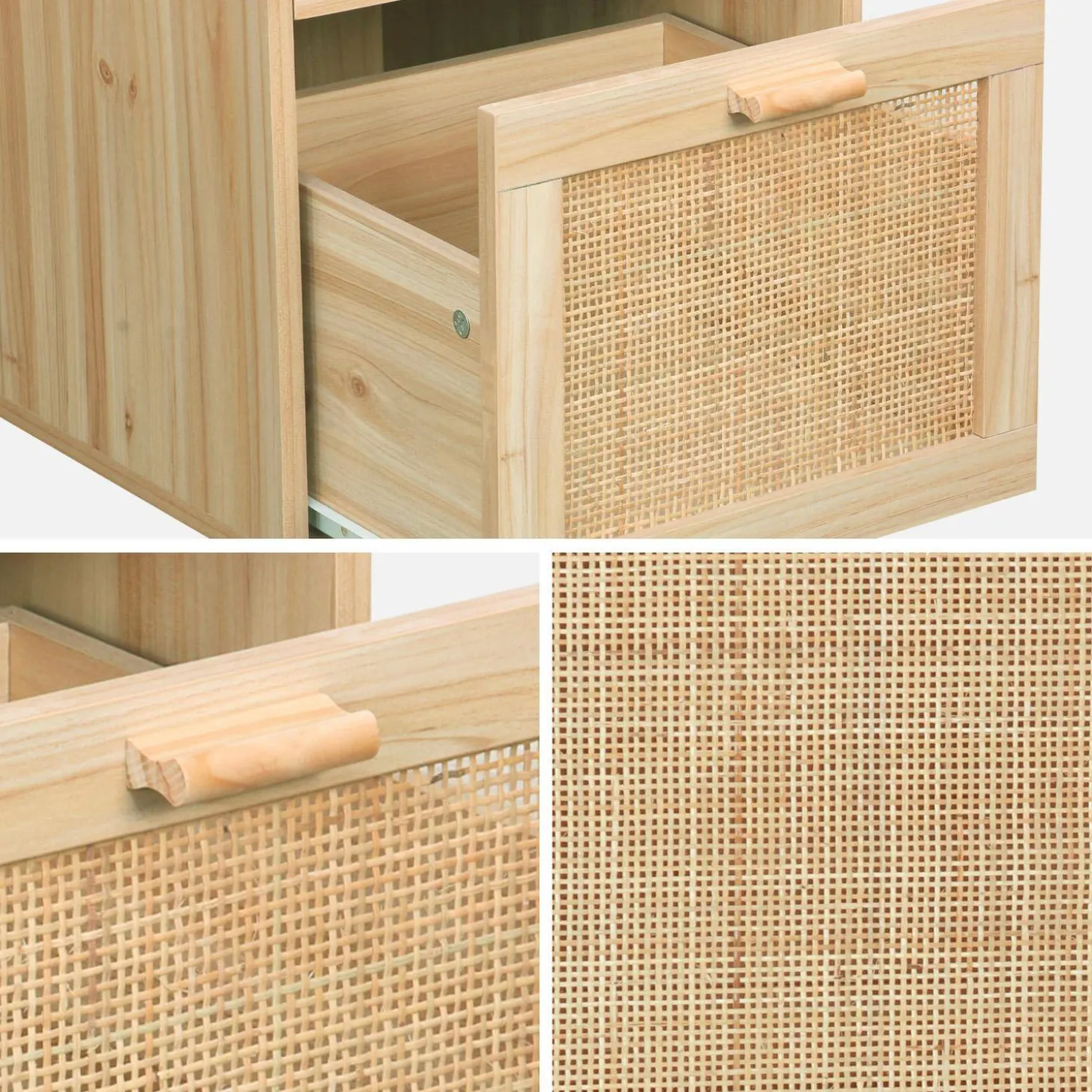Bureau met 2 lades