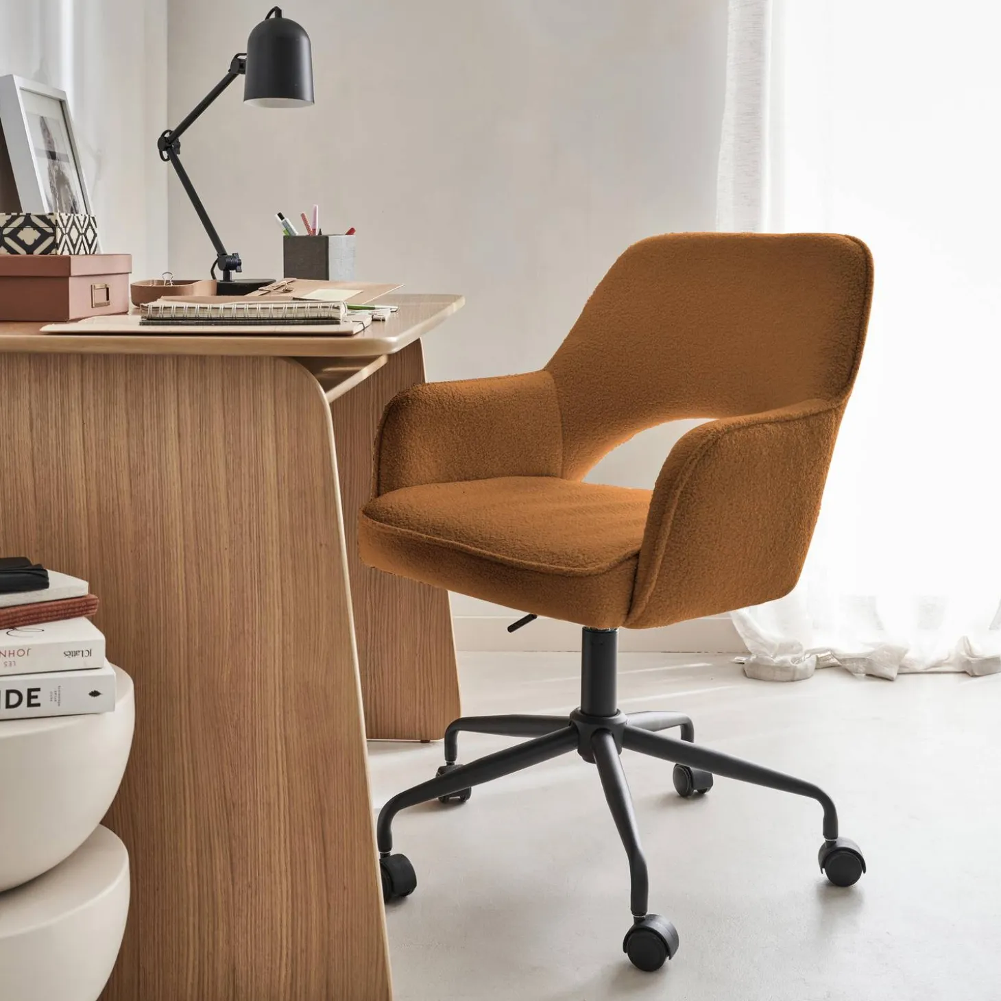 Bureaustoel met wielen