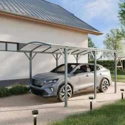 Carport 5x3m aluminium en polycarbonaat