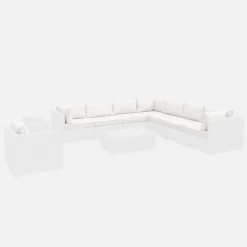 Complete set kussenhoezen voor Venezia loungeset