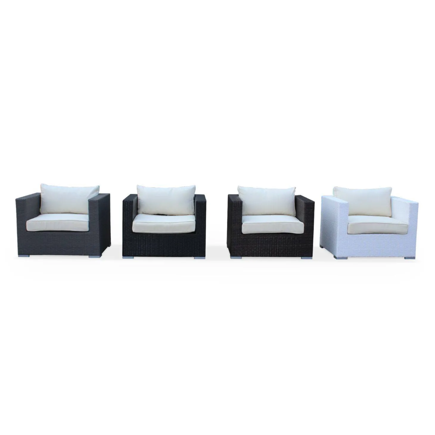 Complete set kussenhoezen voor Venezia loungeset