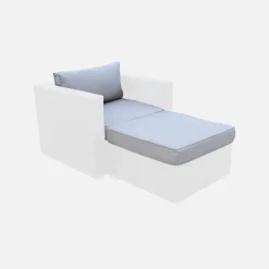 Complete set kussenhoezen voor Genova loungeset