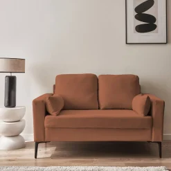 Corduroy bank, 2-zits, 130x68x82cm