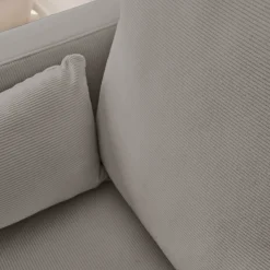 Corduroy bank, 2-zits, 130x68x82cm