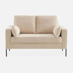 Corduroy bank, 2-zits, 130x68x82cm