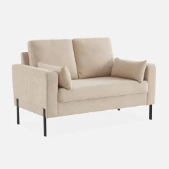 Corduroy bank, 2-zits, 130x68x82cm