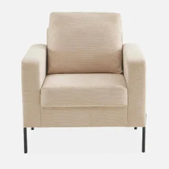 Corduroy fauteuil, 1-zits