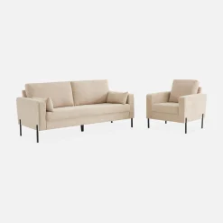 Corduroy fauteuil, 1-zits