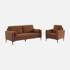 Corduroy fauteuil, 1-zits