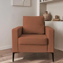Corduroy fauteuil, 1-zits