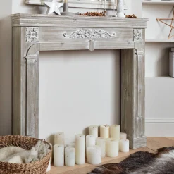 Decoratieve schoorsteenmantel