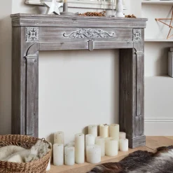 Decoratieve schoorsteenmantel