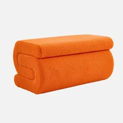 Designbank boucléstof 1-2 zitplaatsen