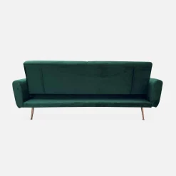 Design velours slaapbank