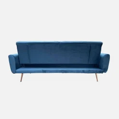 Design velours slaapbank
