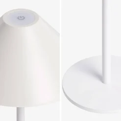 Draadloze LED tafellamp binnen/buiten H 32 cm