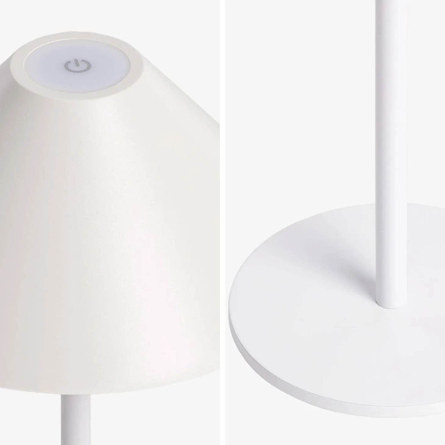 Draadloze LED tafellamp binnen/buiten H 32 cm