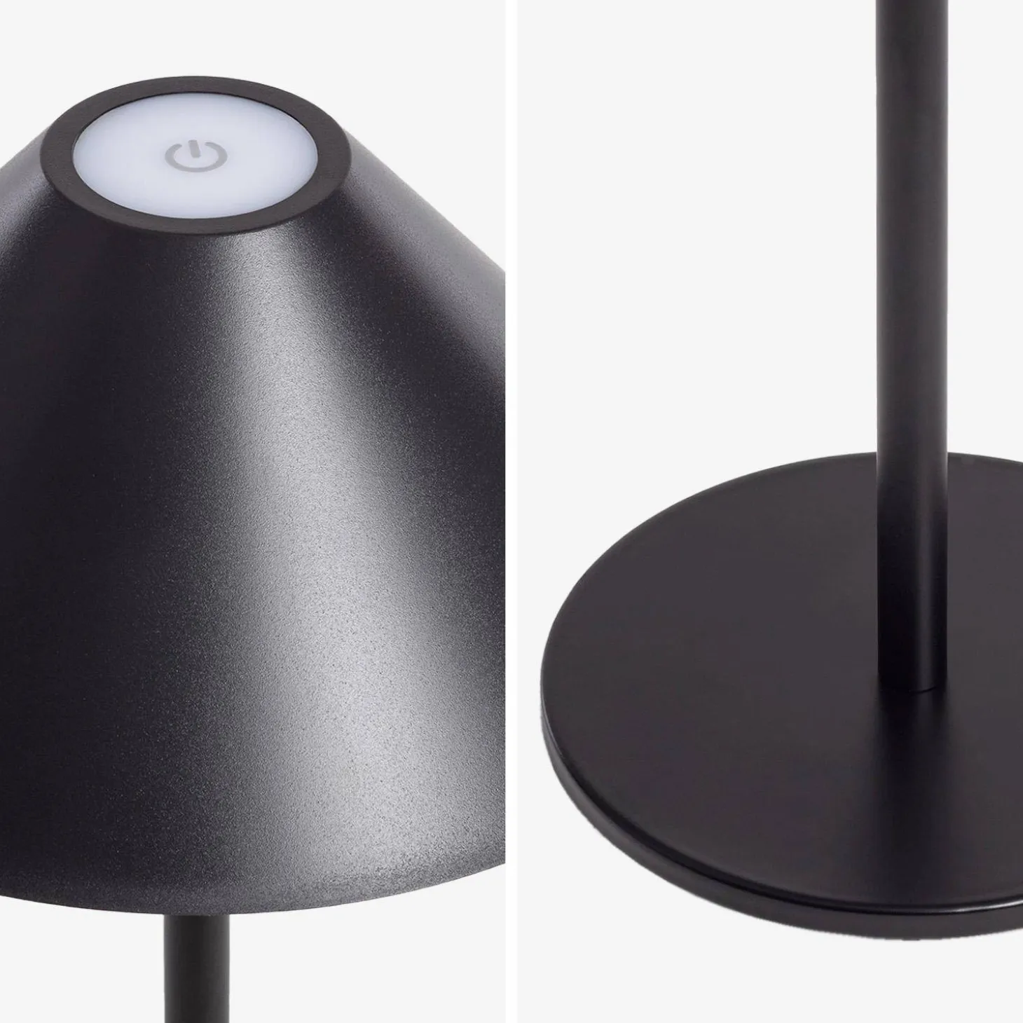 Draadloze LED tafellamp binnen/buiten H 32 cm
