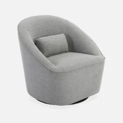 360° draaibare fauteuil met kussen