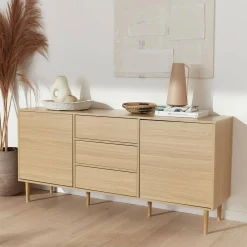 Dressoir 2 deuren 3 lades 160cm