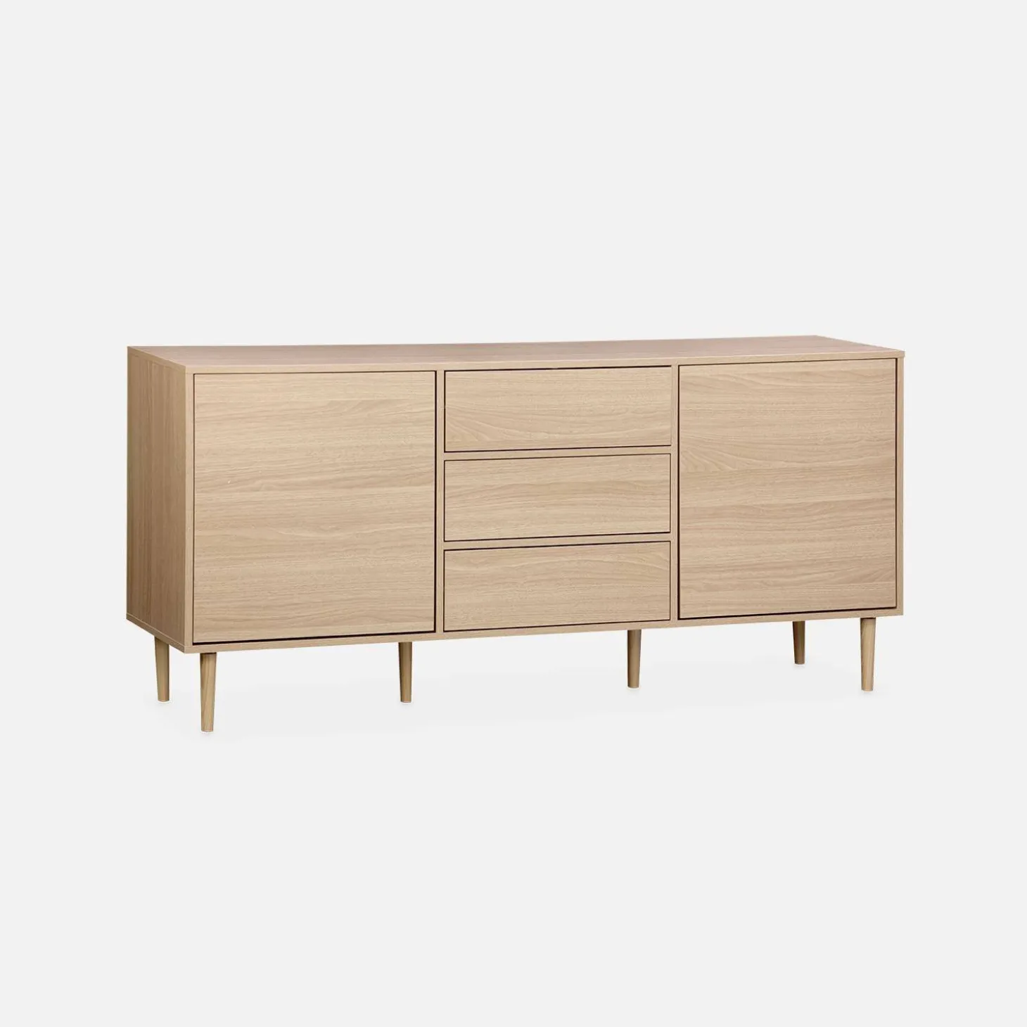 Dressoir 2 deuren 3 lades 160cm