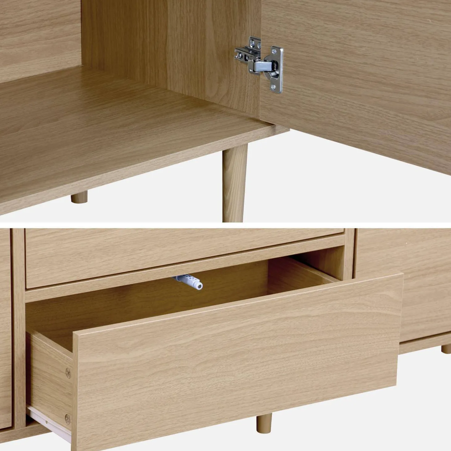 Dressoir 2 deuren 3 lades 160cm