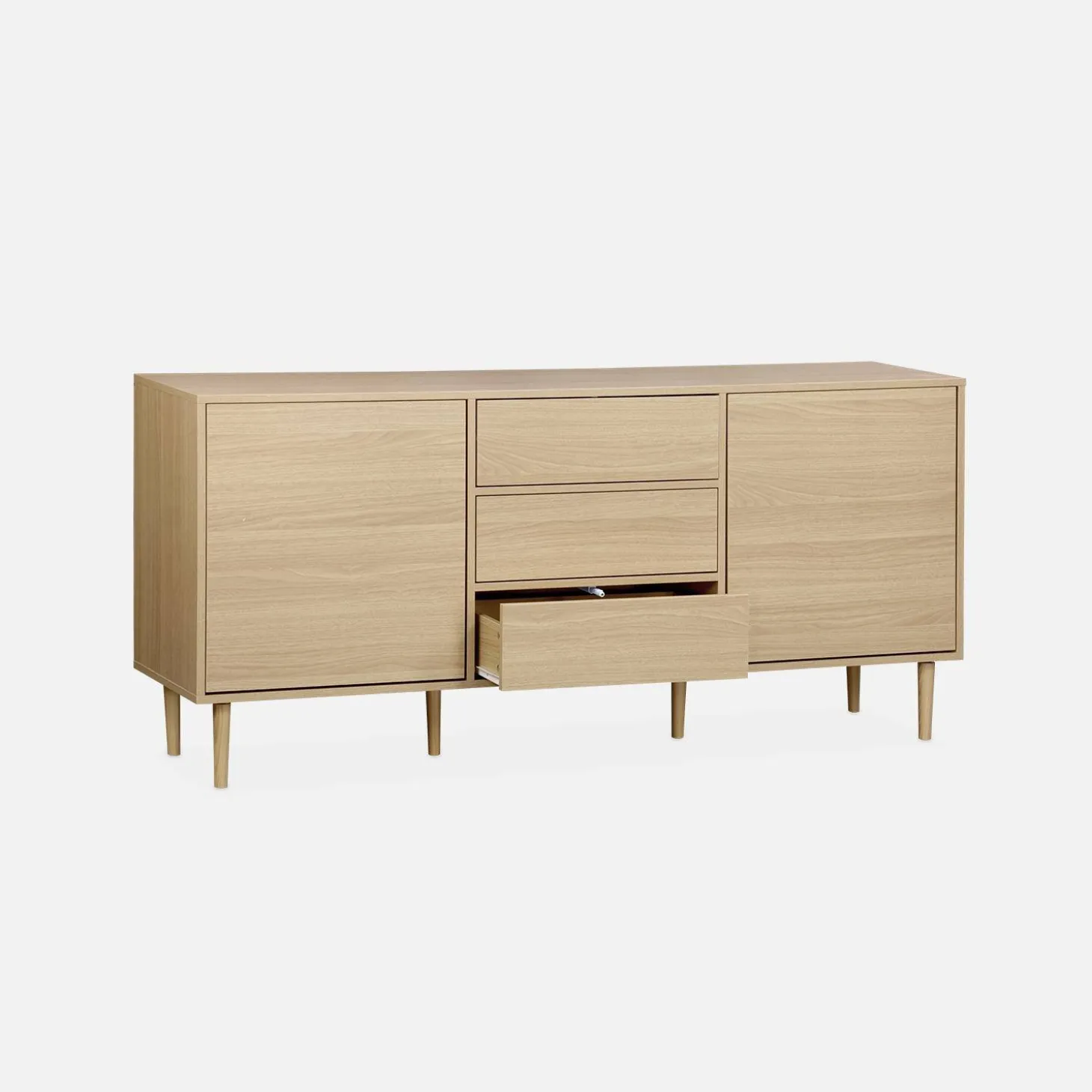 Dressoir 2 deuren 3 lades 160cm