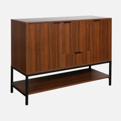 Dressoir 3 deuren 1 la en 1 plank 110cm