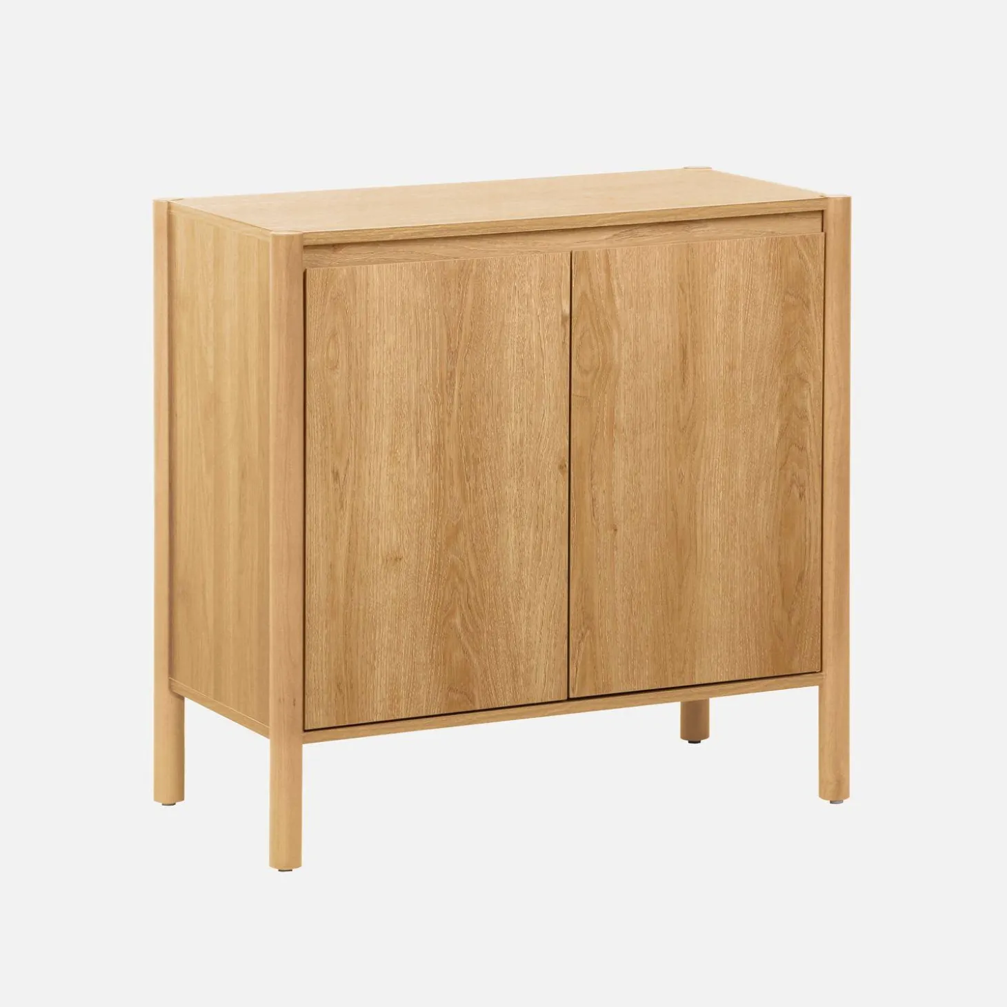 Dressoir houteffect 2 deuren 80cm