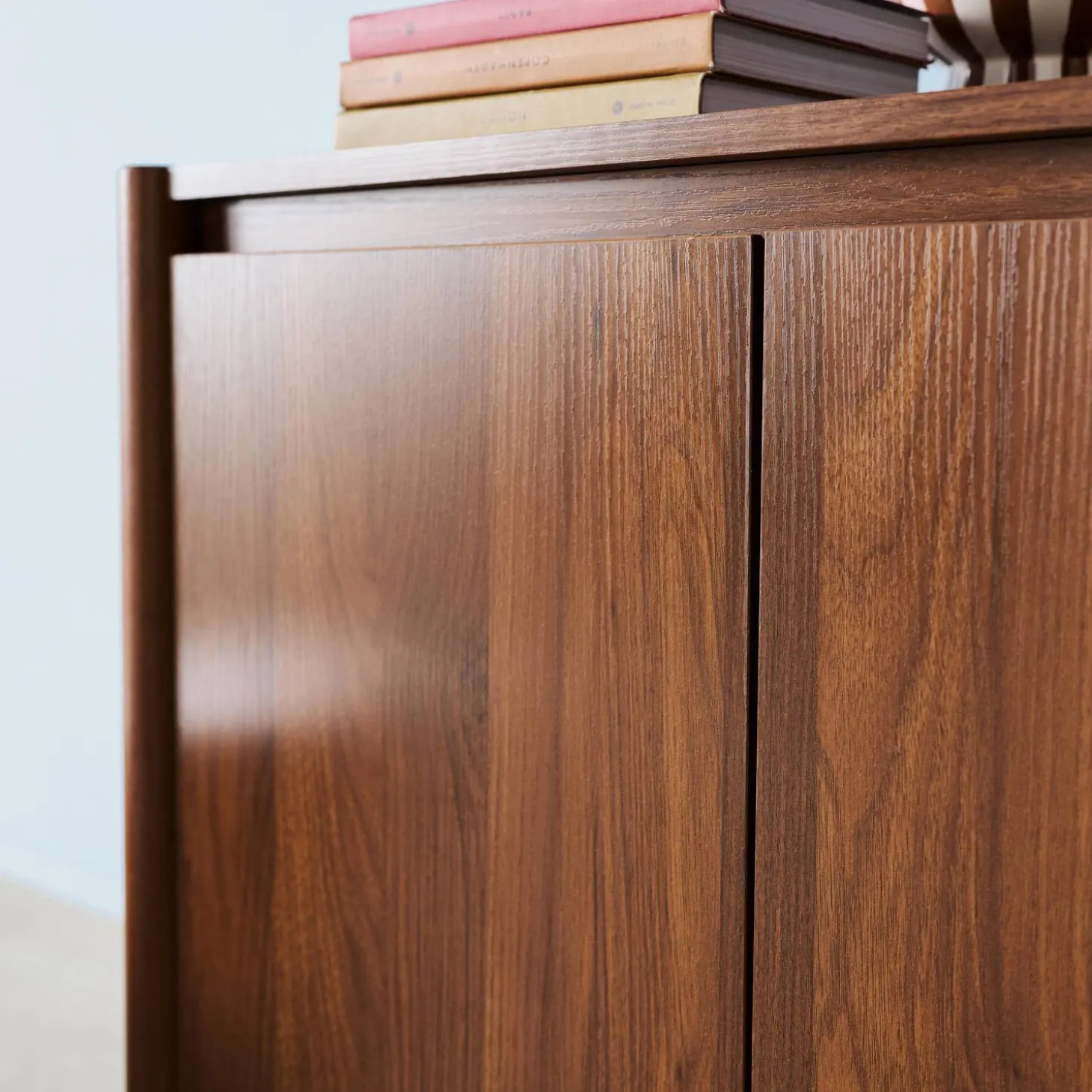 Dressoir houteffect 2 deuren 80cm