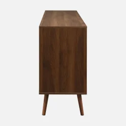 Dressoir met 2 deuren en 3 lades houtdecor 160cm