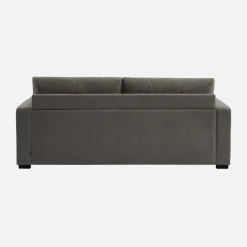 Driezits slaapbank in chenille stof