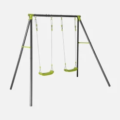 Dubbele metalen schommelframe