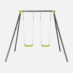 Dubbele metalen schommelframe