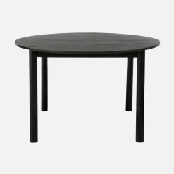 Eettafel rond voor 4 personen rubberhout