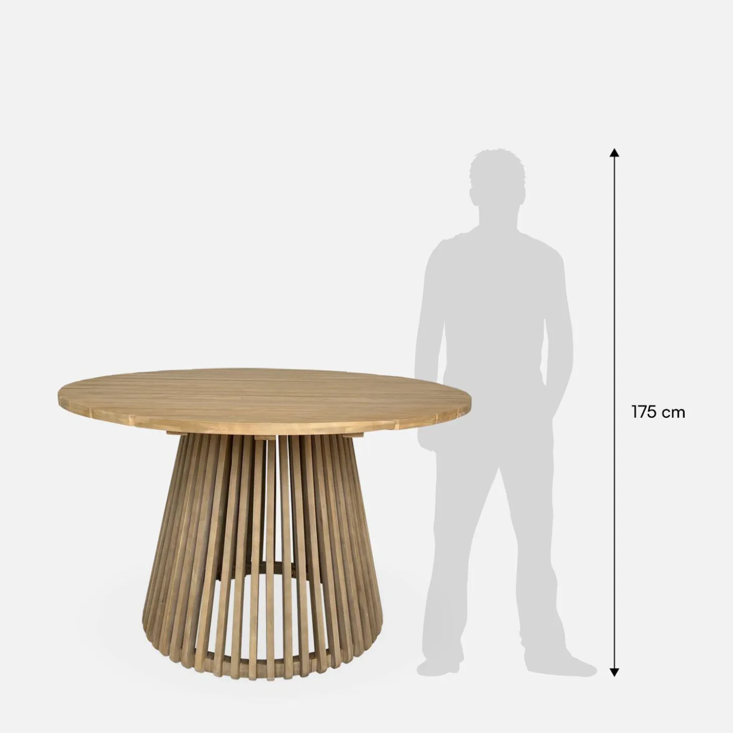 Eettafel, 4 zitplaatsen, binnen/buiten