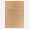 Effen beige vloerkleed voor binnen