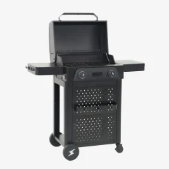 Elektrische barbecue 2 branders 2300W geëmailleerd staal