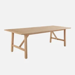 Eucalyptus houten tuintafel voor 8 personen