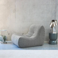 Fauteuil boucléstof Sokol 1 zitplaats