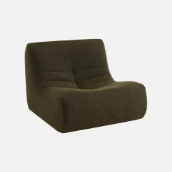 Fauteuil boucléstof Sokol 1 zitplaats