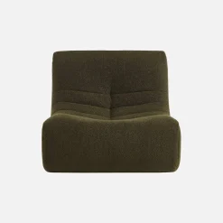 Fauteuil boucléstof Sokol 1 zitplaats