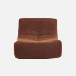 Fauteuil boucléstof Sokol 1 zitplaats