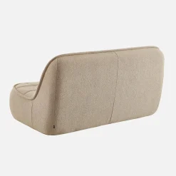 Fauteuil bouclé stof 2 zitplaatsen