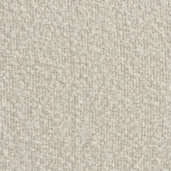 Fauteuil bouclé stof 1 zitplaats + voetenbank