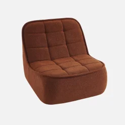Fauteuil bouclé stof 1 zitplaats