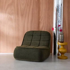 Fauteuil bouclé stof 1 zitplaats